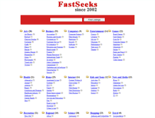 Tablet Screenshot of fastseeks.com